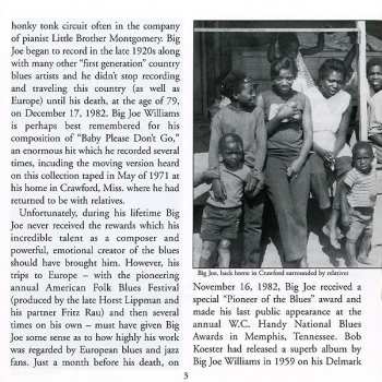 CD Big Joe Williams: Big Joe Williams And Friends, Going Back To Crawford