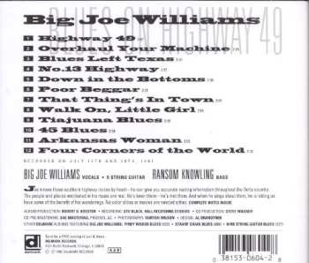 CD Big Joe Williams: Blues On Highway 49