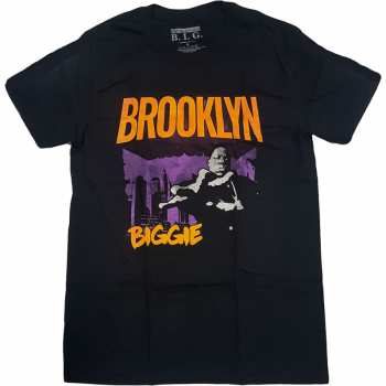 Merch Biggie Smalls: T-shirt Brooklyn Orange 
