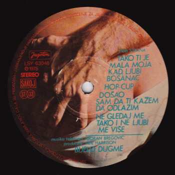 LP Bijelo Dugme: Šta Bi Dao Da Si Na Mom Mjestu