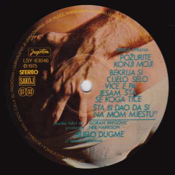 LP Bijelo Dugme: Šta Bi Dao Da Si Na Mom Mjestu