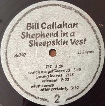 2LP Bill Callahan: Shepherd In A Sheepskin Vest