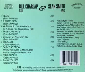 CD Bill Charlap: Bill Charlap & Sean Smith
