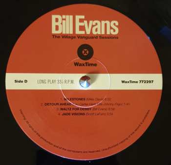 2LP Bill Evans: The Village Vanguard Sessions LTD