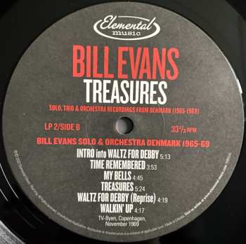 3LP Bill Evans: Treasures (Solo, Trio & Orchestra Recordings From Denmark (1965-1969)) LTD | NUM