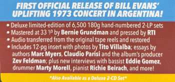 2LP The Bill Evans Trio: Morning Glory: The 1973 Concert At The Teatro Gran Rex, Buenos Aires DLX | LTD | NUM