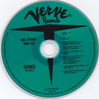 SACD The Bill Evans Trio: Trio '65 LTD