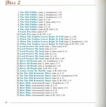 5CD Bill Monroe & His Blue Grass Boys: Castle Studio 1950 - 1951 (Complete Sessions)