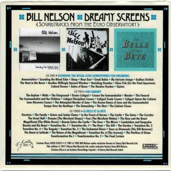 3CD/Box Set Bill Nelson: Dreamy Screens (Soundtracks From The Echo Observatory)