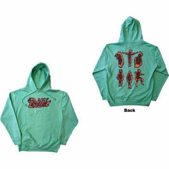 Merch Billie Eilish: Billie Eilish Unisex Pullover Hoodie: Silhouettes (back Print) (small) S
