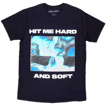 Merch Billie Eilish: T-shirt Hit Me Hard And Soft Negative