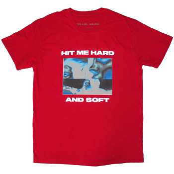Merch Billie Eilish: T-shirt Hit Me Hard And Soft Negative