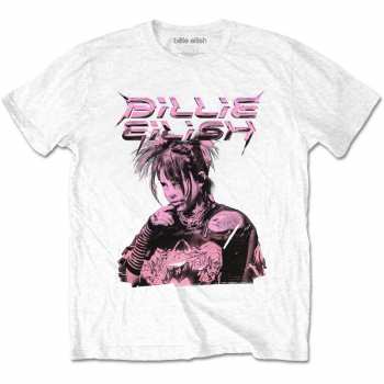 Merch Billie Eilish: T-shirt Purple Illustration