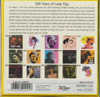 10CD/Box Set Billie Holiday: 100 Years Of Lady Day