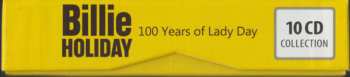 10CD/Box Set Billie Holiday: 100 Years Of Lady Day