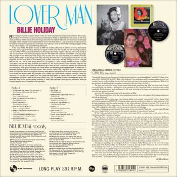 LP Billie Holiday: Lover Man LTD