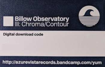 LP Billow Observatory: III: Chroma/Contour CLR | LTD