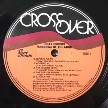 LP Billy Brooks: Windows Of The Mind