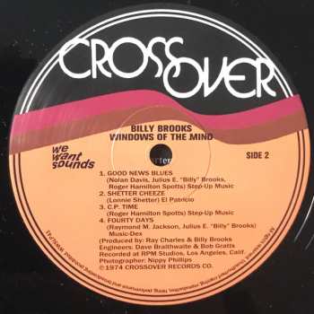 LP Billy Brooks: Windows Of The Mind