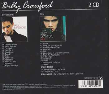 2CD/Box Set Billy Crawford: Billy Crawford / Ride