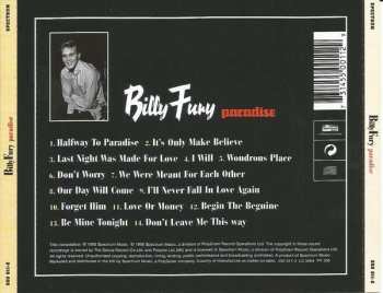 CD Billy Fury: Paradise