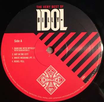 2LP Billy Idol: The Very Best Of - Idolize Yourself