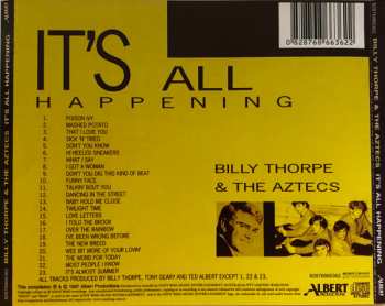 CD Billy Thorpe And The Aztecs: It's All Happening - 23 Original Hits 64 - 75