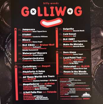 2LP Billy Woods: Golliwog