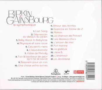 CD Jane Birkin: Birkin / Gainsbourg Le Symphonique