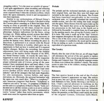 CD Georges Bizet: Carmen Symphony