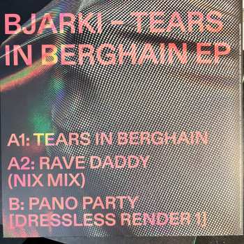 LP Bjarki: Tears In Berghain EP CLR