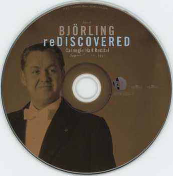 CD Jussi Björling: Björling reDiscovered: Carnegie Hall Recital DIGI