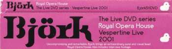 DVD Björk: Vespertine Live At Royal Opera House