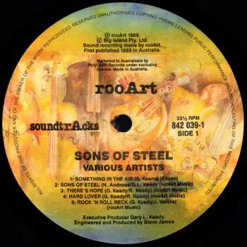 LP Black Alice: Sons Of Steel