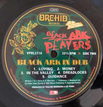 LP Black Ark Players: Black Ark In Dub