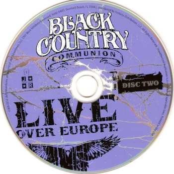 2CD Black Country Communion: Live Over Europe
