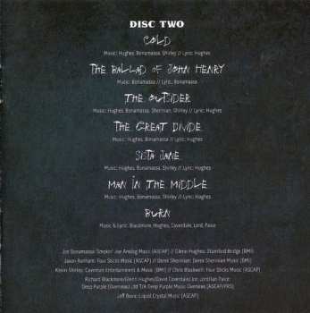 2CD Black Country Communion: Live Over Europe