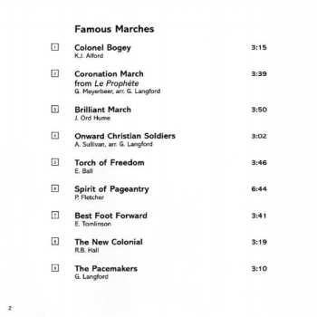 CD The Black Dyke Mills Band: Famous Marches