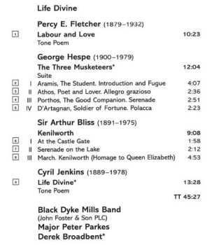 CD The Black Dyke Mills Band: Life Divine