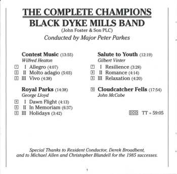 CD The Black Dyke Mills Band: The Complete Champions