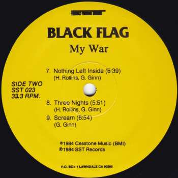 LP Black Flag: My War