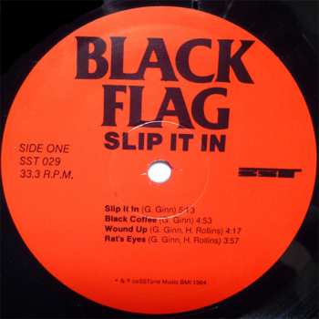 LP Black Flag: Slip It In