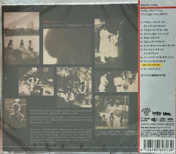CD Black Ivory: Baby, Won't You Change Your Mind