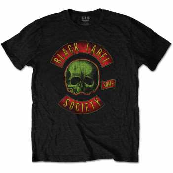 Merch Black Label Society: T-shirt Skull Logo Black Label Society 