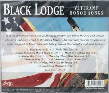 CD Black Lodge Singers: Veterans’ Honor Songs