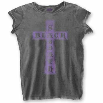 Merch Black Sabbath: Women's T-shirt Vintage Cross 