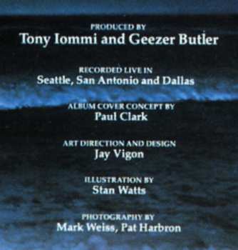 CD Black Sabbath: Live Evil