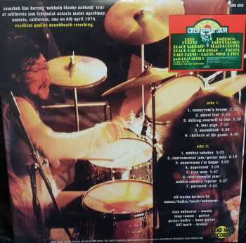 LP Black Sabbath: California Jam 1974