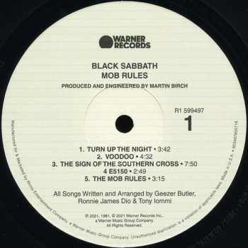 2LP Black Sabbath: Mob Rules DLX | LTD