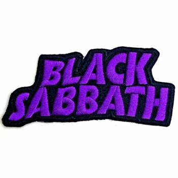 Merch Black Sabbath: Patch Cut-out Wavy Logo Black Sabbath